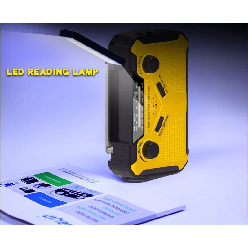 Multifunction Radio Hand Crank Solar