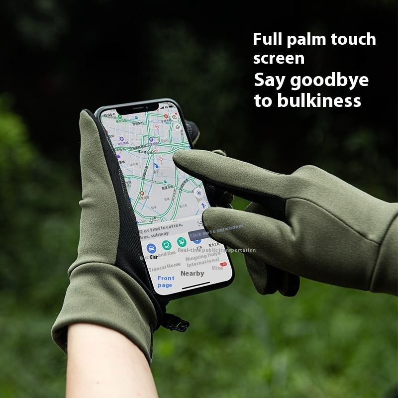 Biking Mountain Climbing Full Finger Gloves