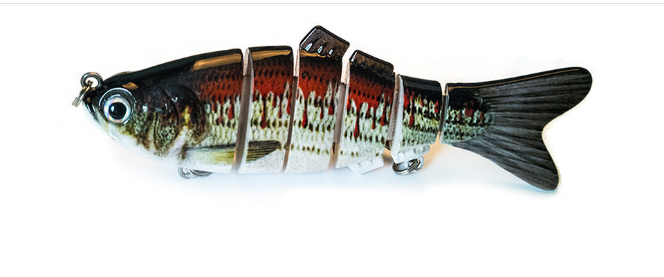 Fishing bait hard bait section