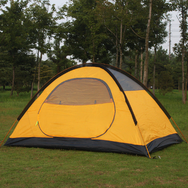 Outdoor Camping Double-layer Pole Tent
