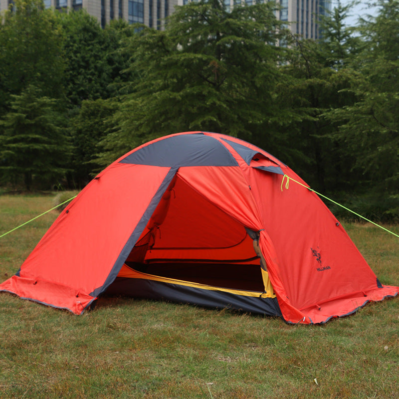 Outdoor Camping Double-layer Pole Tent