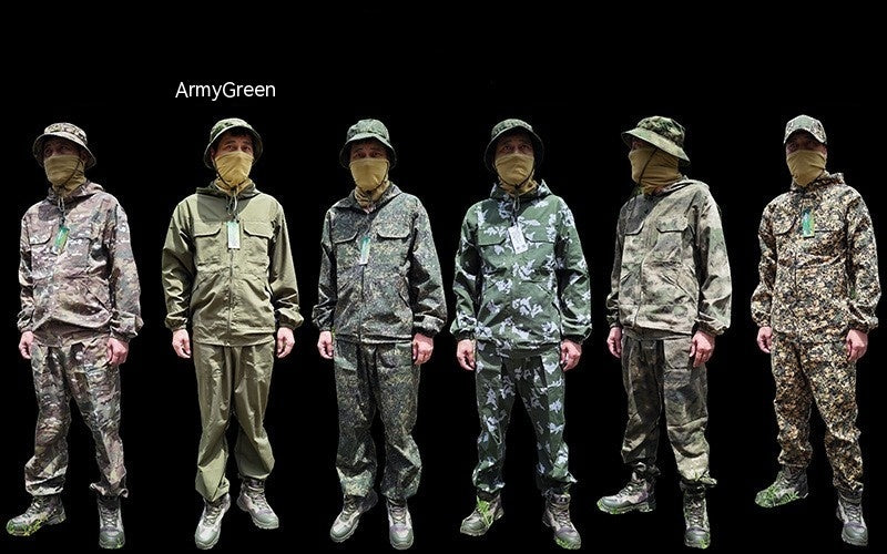 Russian Military Fans Battle Suit Summer Camouflage
