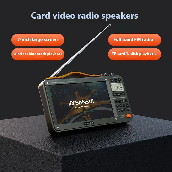 Home Elderly Radio Full Band Bluetooth Speaker