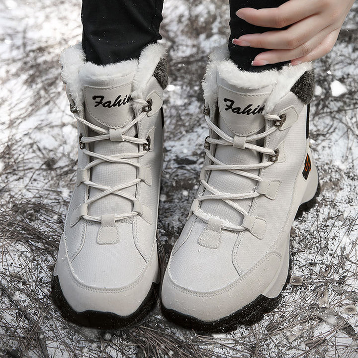 Velvet Warm High-top Cotton Shoes