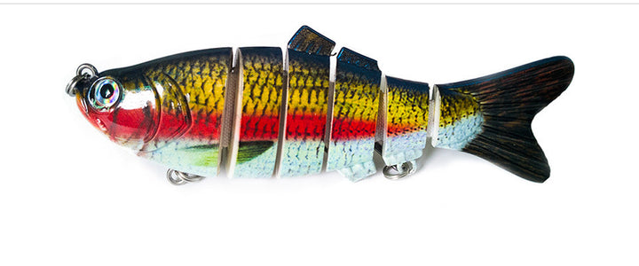 Fishing bait hard bait section