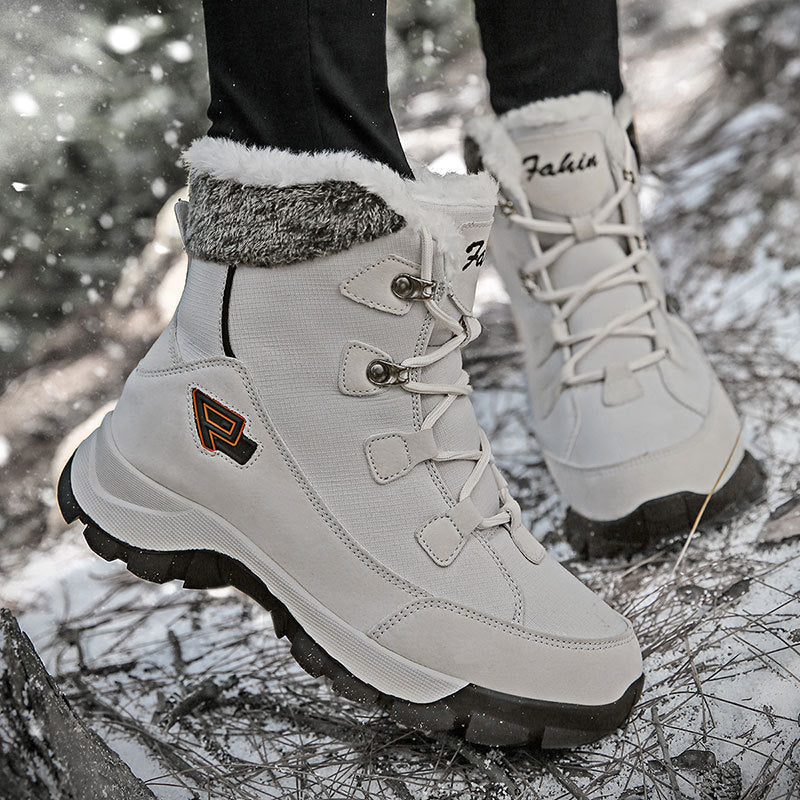 Velvet Warm High-top Cotton Shoes