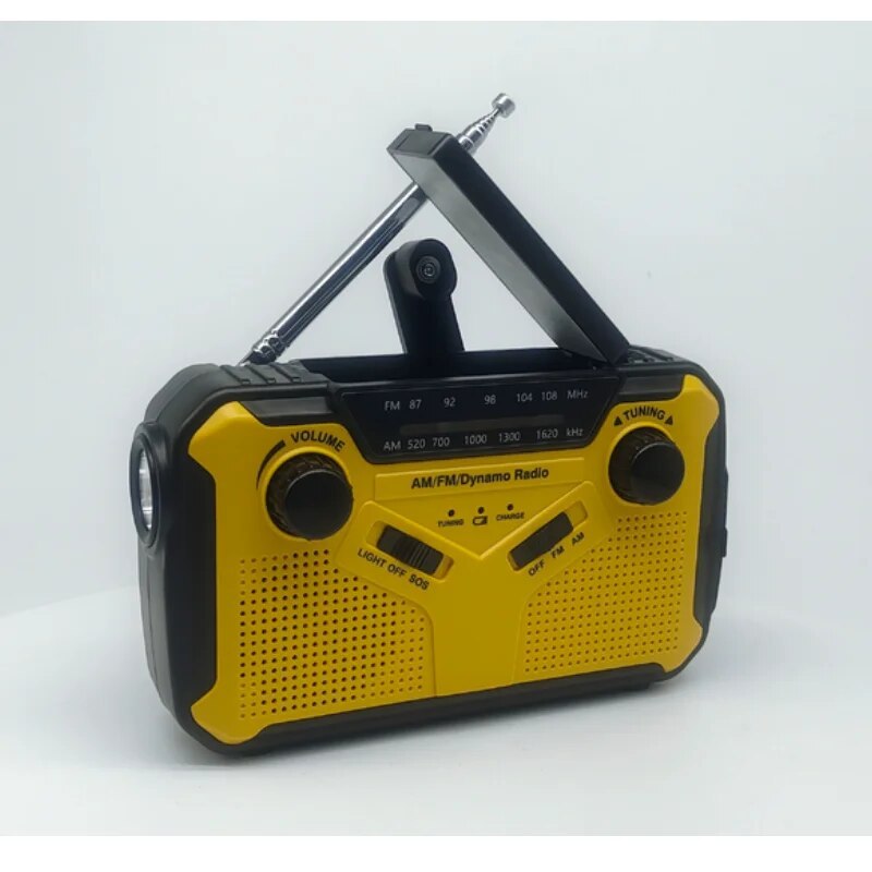 Multifunction Radio Hand Crank Solar