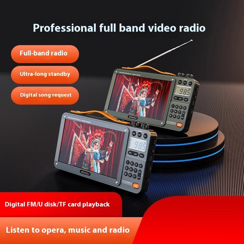 Home Elderly Radio Full Band Bluetooth Speaker