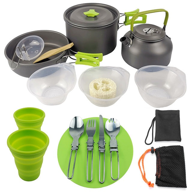 Hiking Picnic BBQ Tableware Equipment