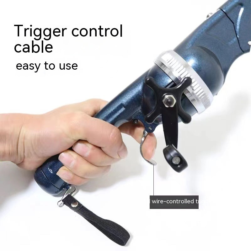 Foldable And Portable Integrated Fishing Rod