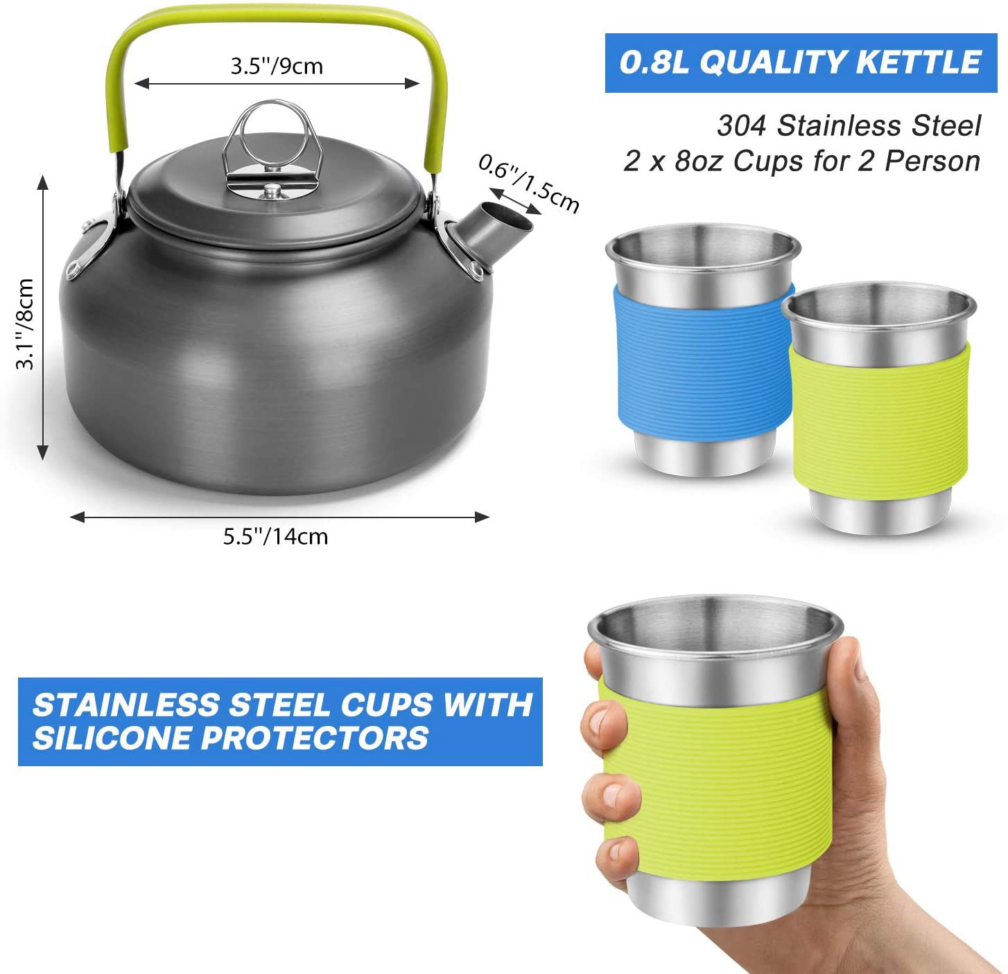Outdoor Teapot Combination Picnic Pot Set