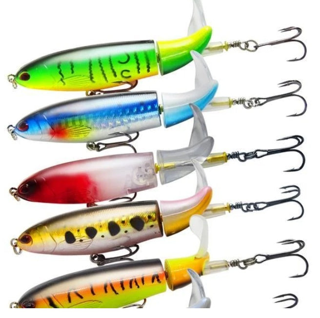 Wave climbing fake bait