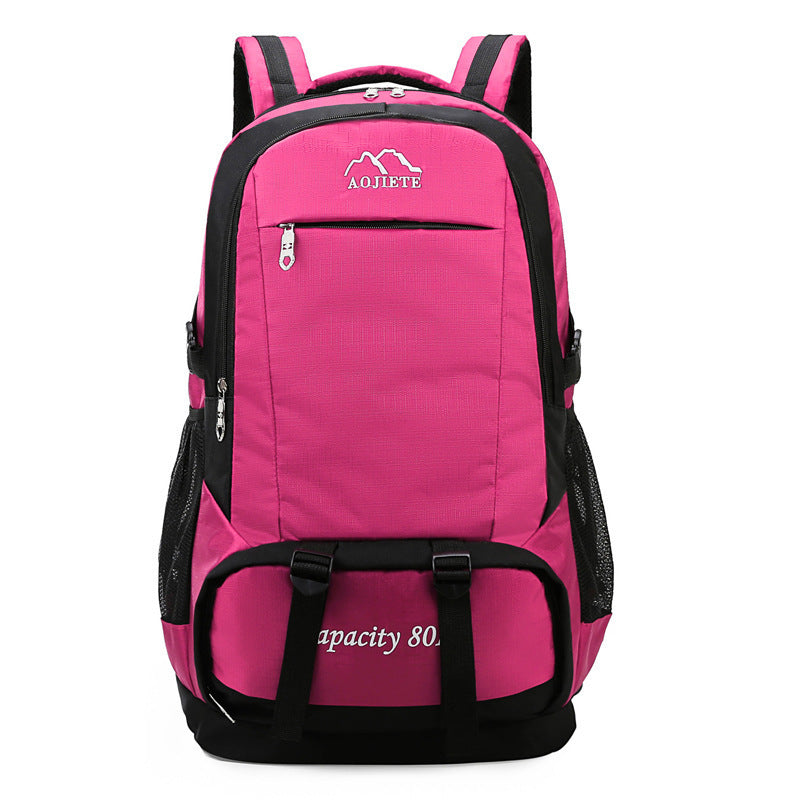 Double Shoulder Backpack Travel Hiking Bag