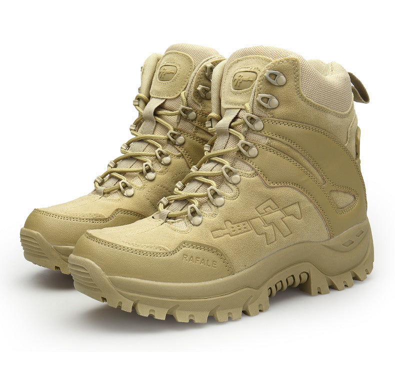 Men's Simple High-top Hiking Boots