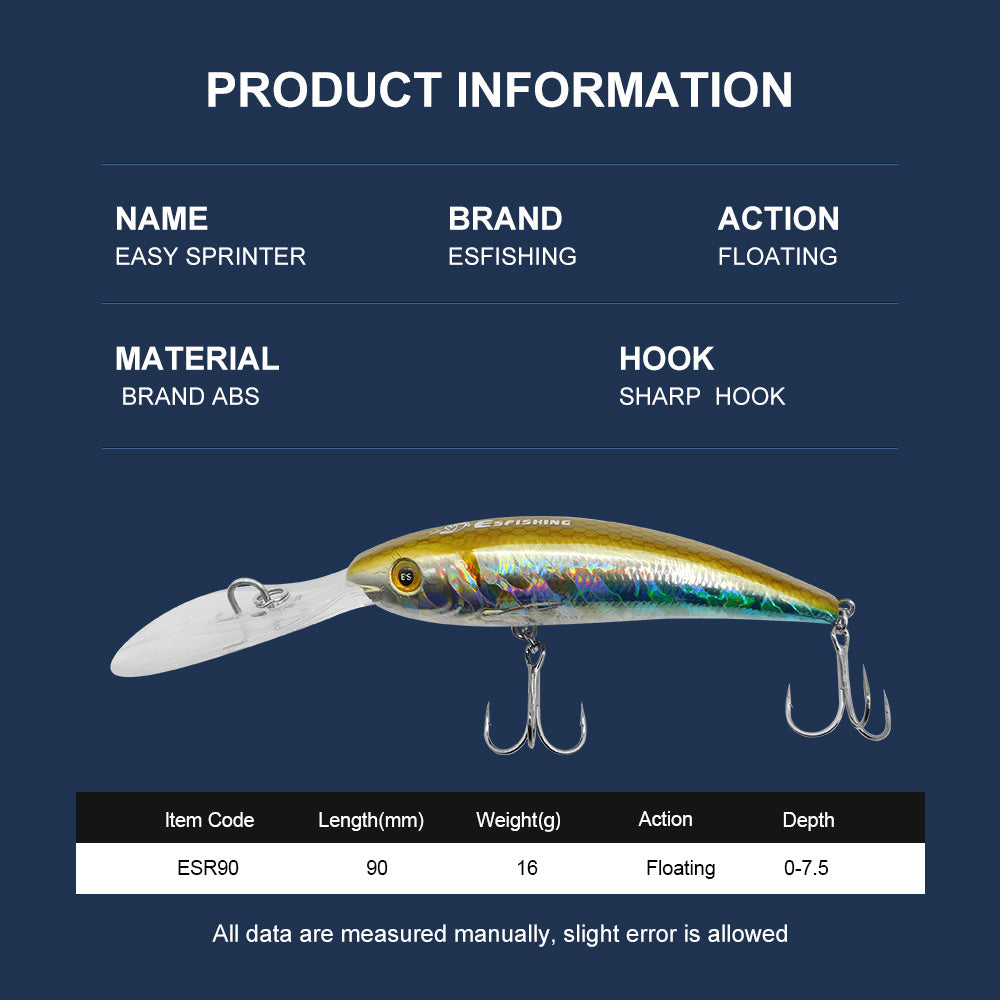 Yuantou Road Subhard Bait Floating