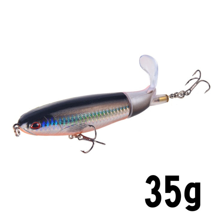 Wave climbing fake bait