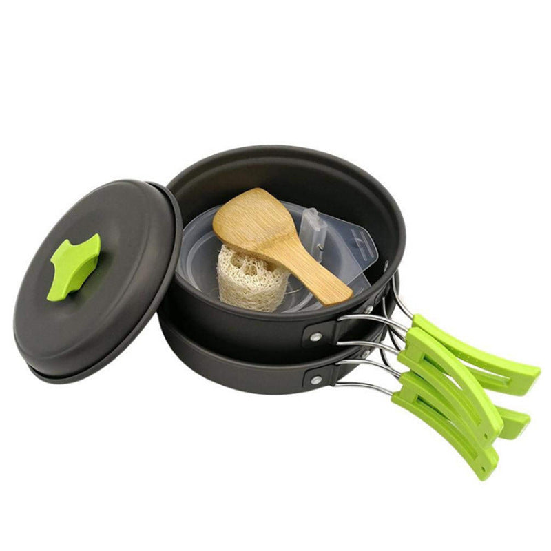 1-2 people camping cookware set
