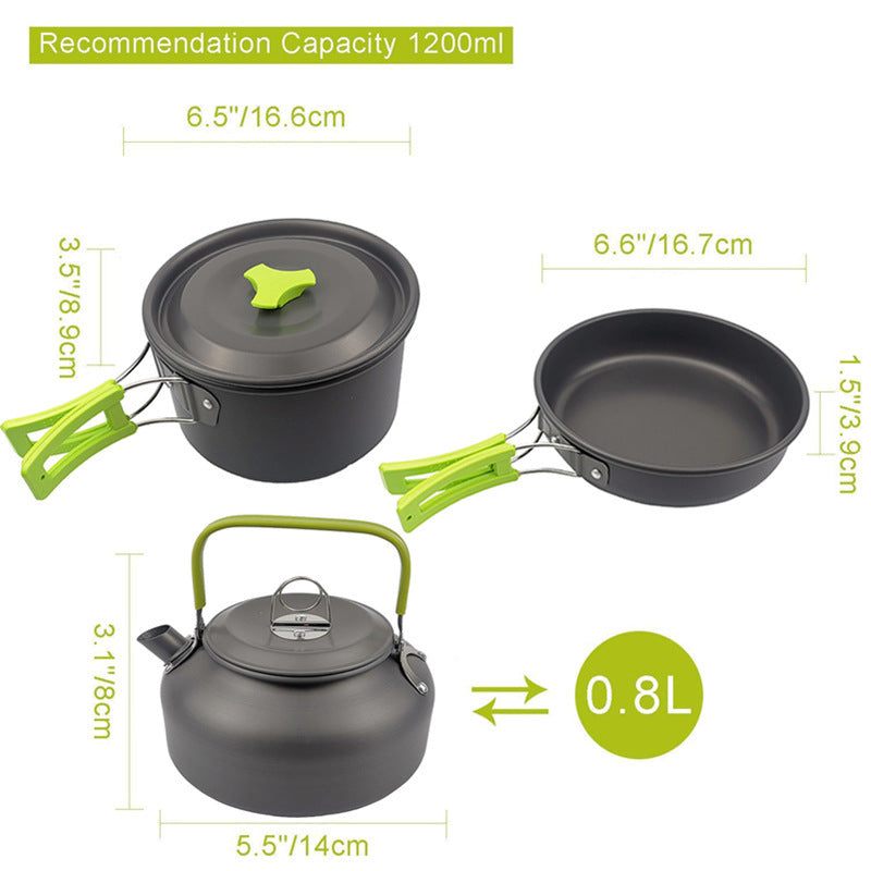 Suit Pot Folding Mini Cookware