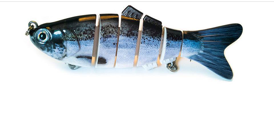 Fishing bait hard bait section