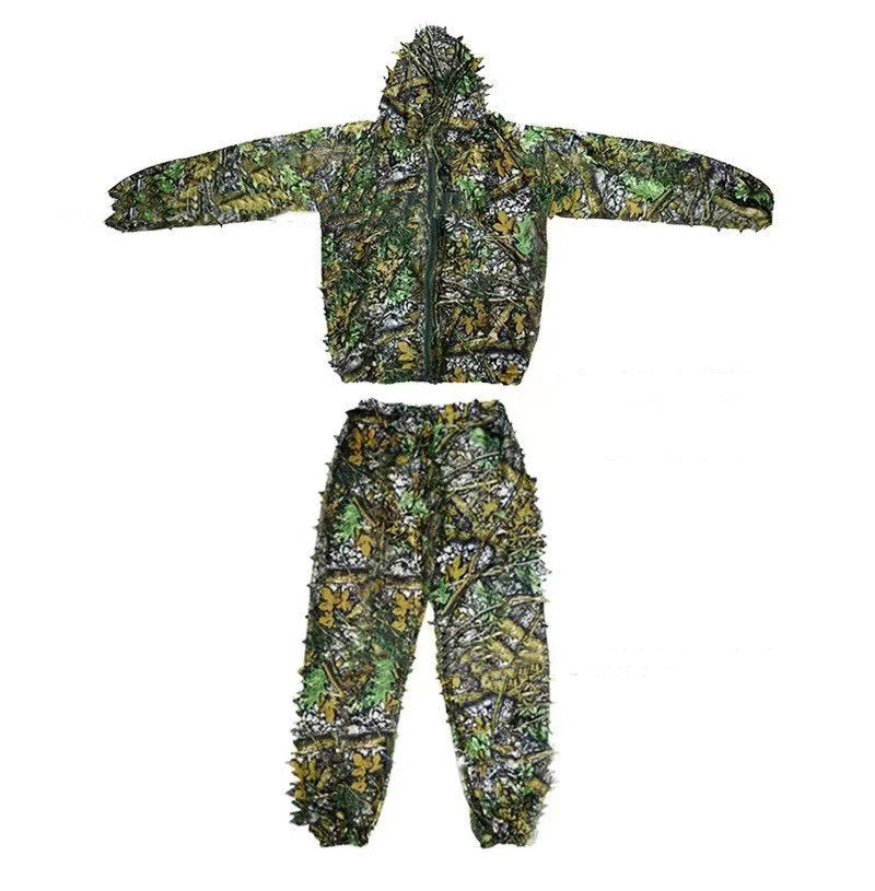 Leaf Jungle Hunting Hooded Camouflage