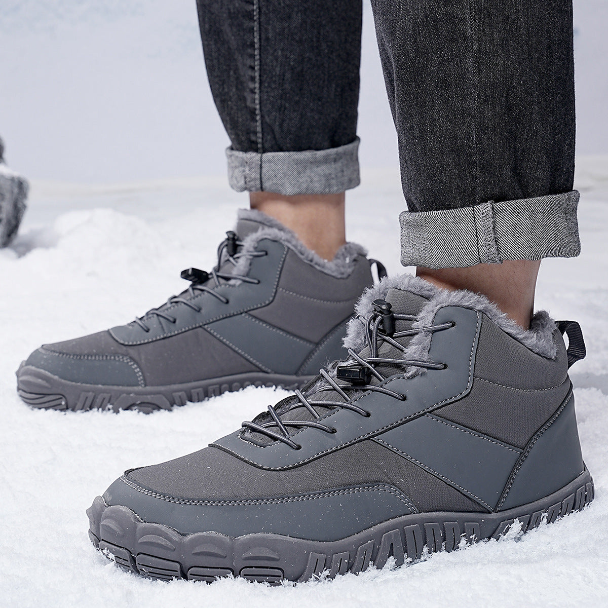 Outdoor Men's Snow Boots