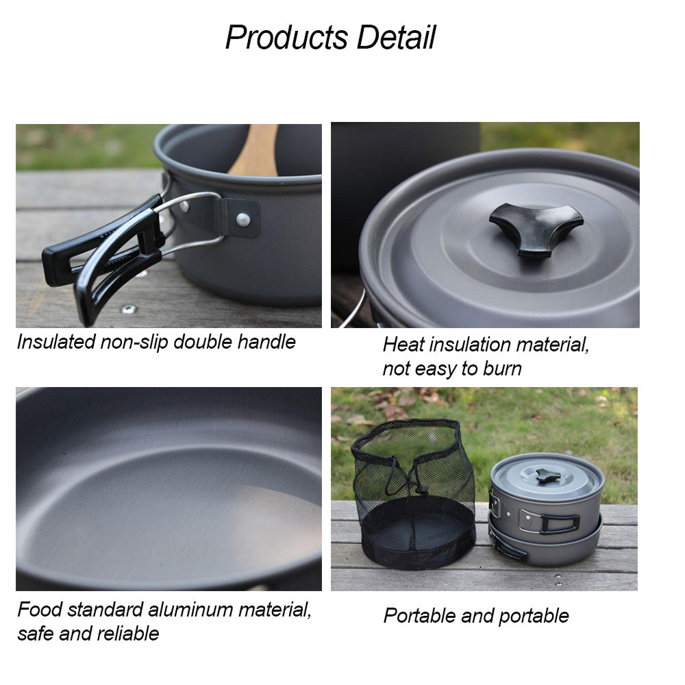 Hiking Picnic BBQ Tableware Equipment