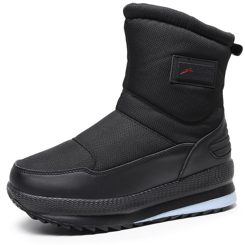 Men's Waterproof Snow Boots Hiking Shoes