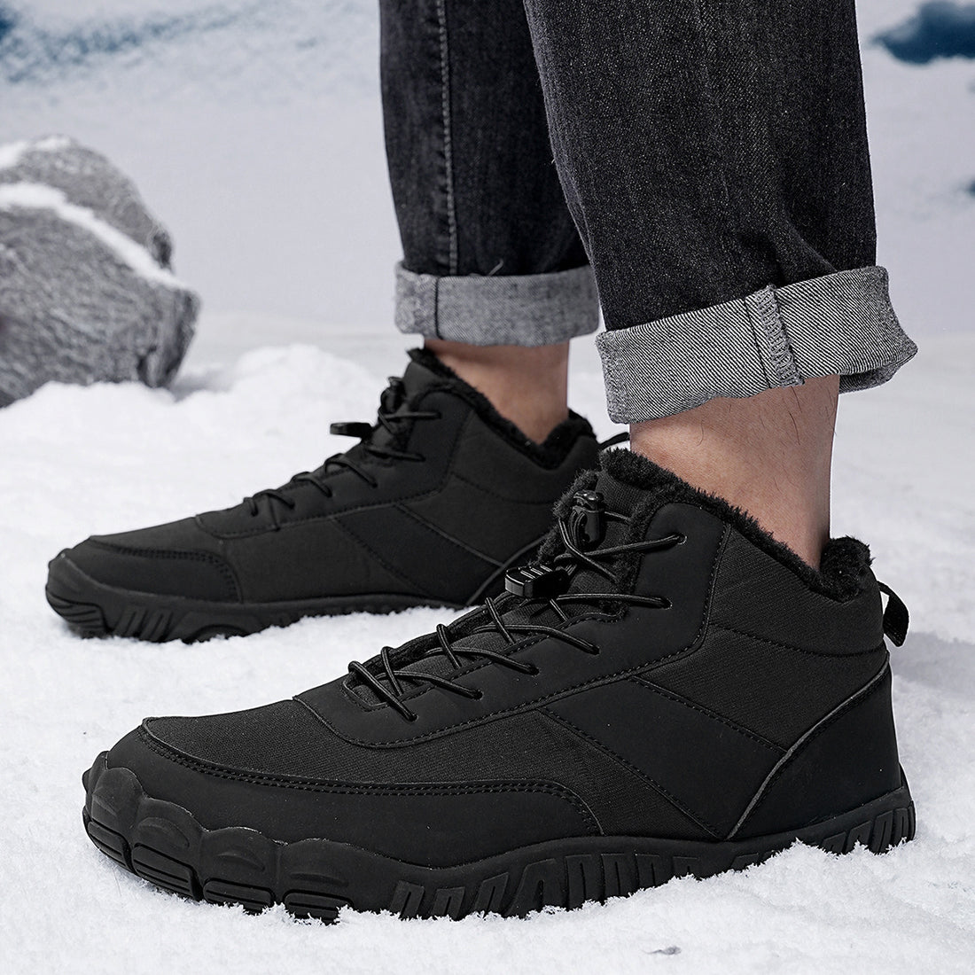 Outdoor Men's Snow Boots