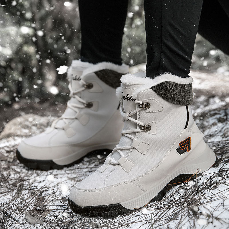 Velvet Warm High-top Cotton Shoes