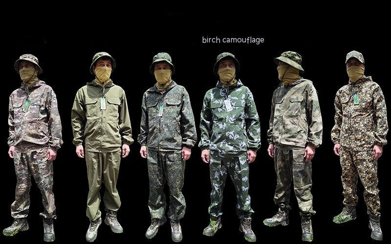 Russian Military Fans Battle Suit Summer Camouflage
