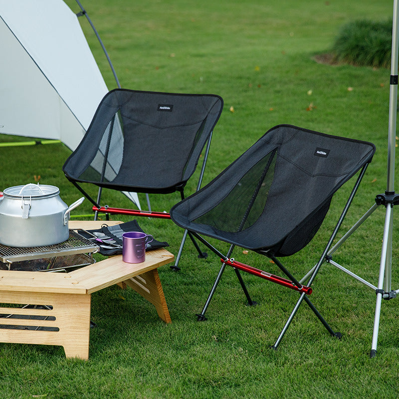 Fashion Backrest Camping Moon Chair