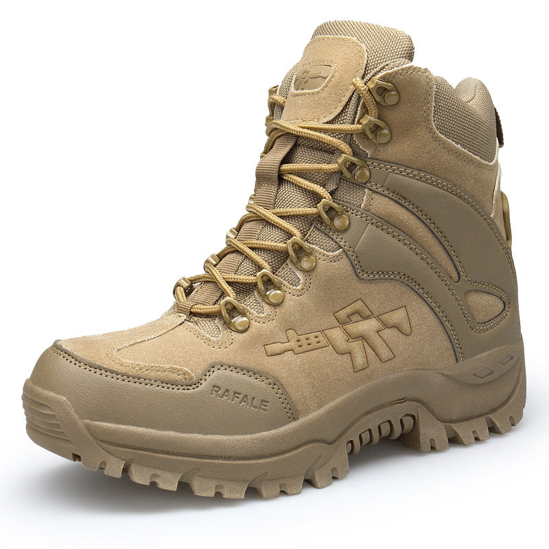 Men's Simple High-top Hiking Boots