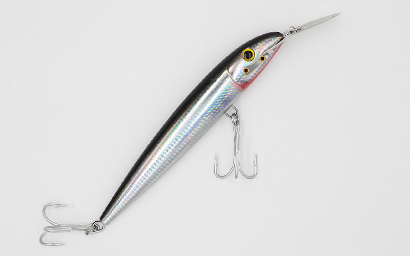 Iron Tongue Plate Mino Large Clear Needle Bait