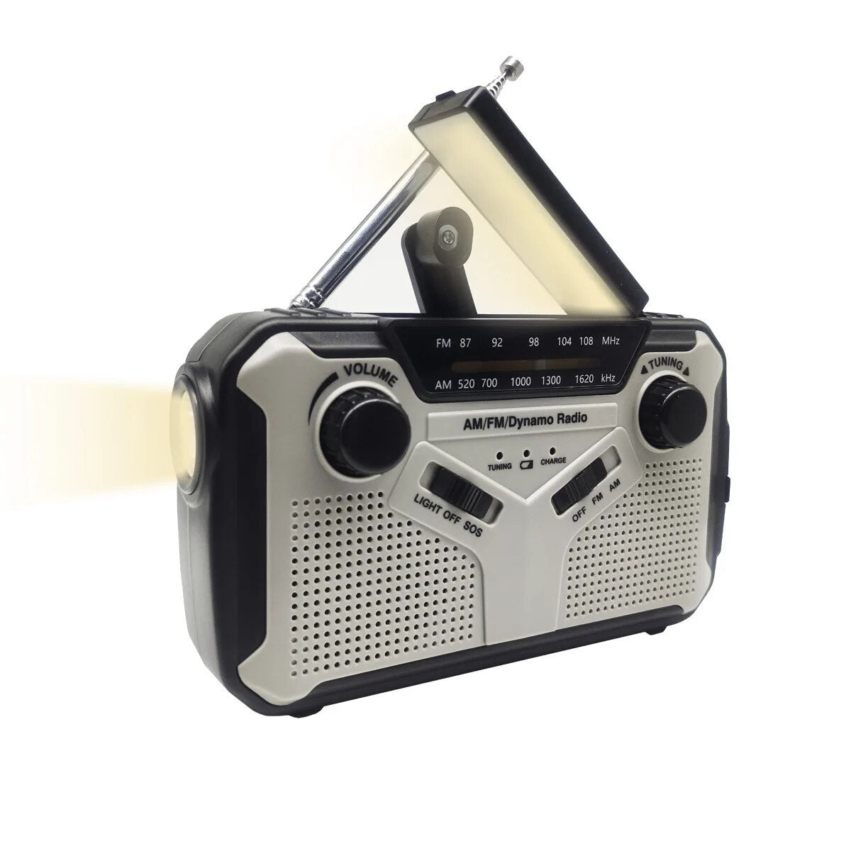 Multifunction Radio Hand Crank Solar