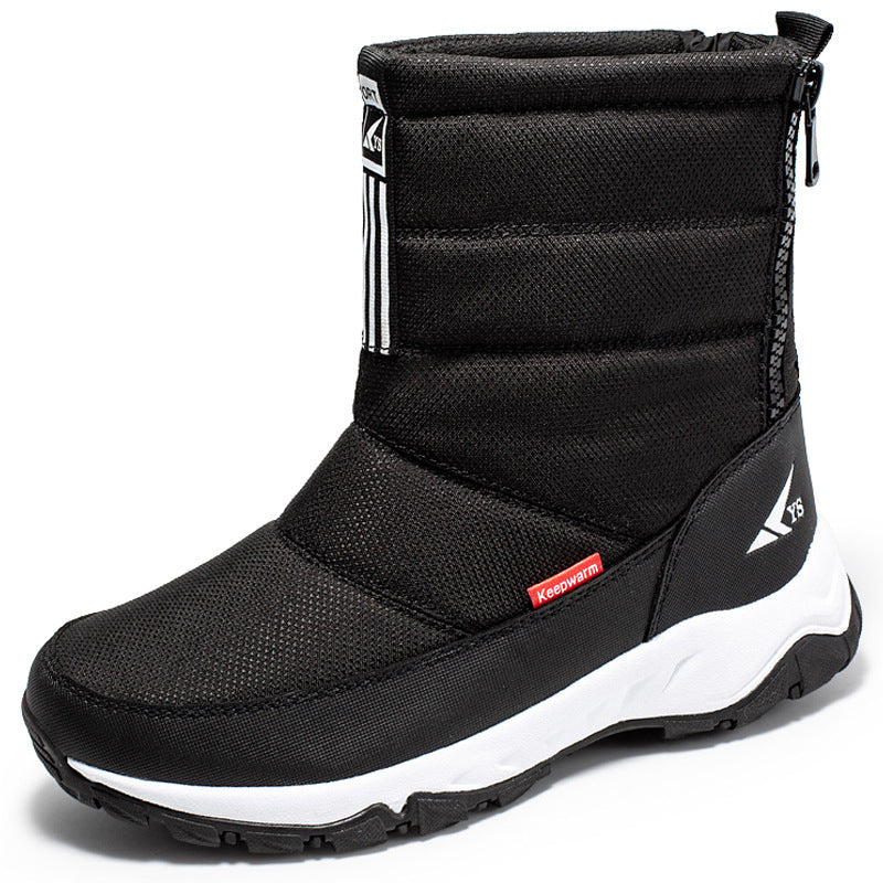 Men's Waterproof Snow Boots Hiking Shoes