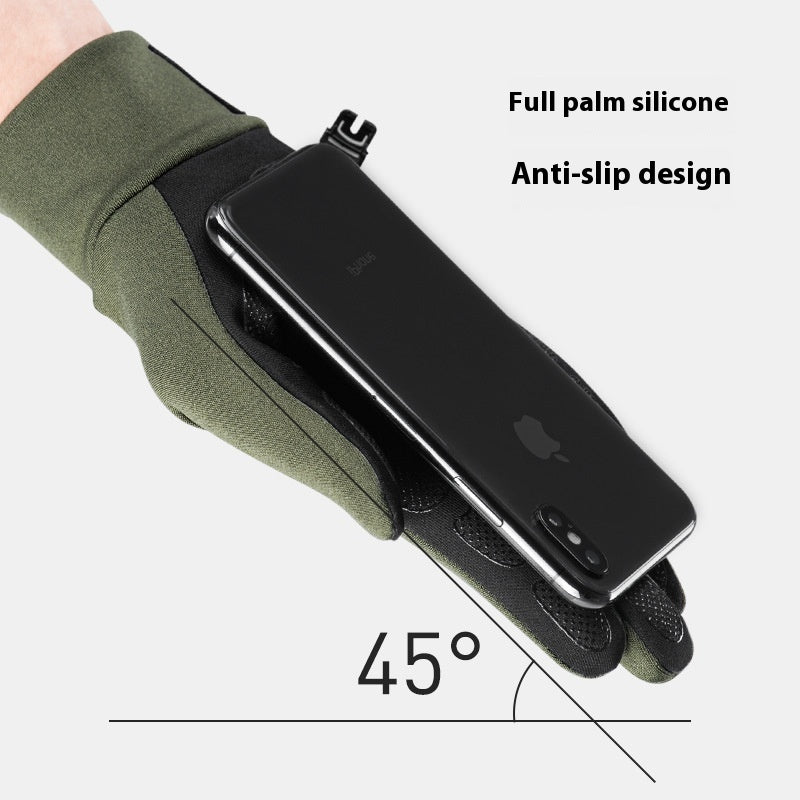 Biking Mountain Climbing Full Finger Gloves